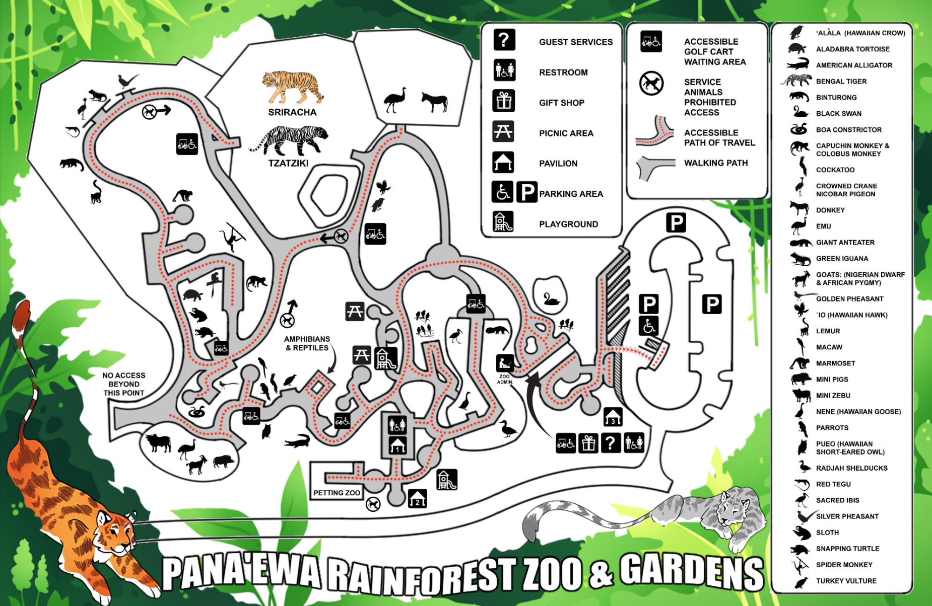 Panaʻewa Rainforest Zoo & Gardens